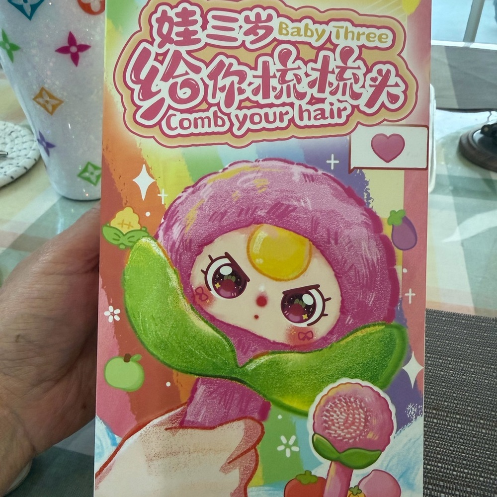 Baby Three Comb your Hair Brush Unopened Blind Box